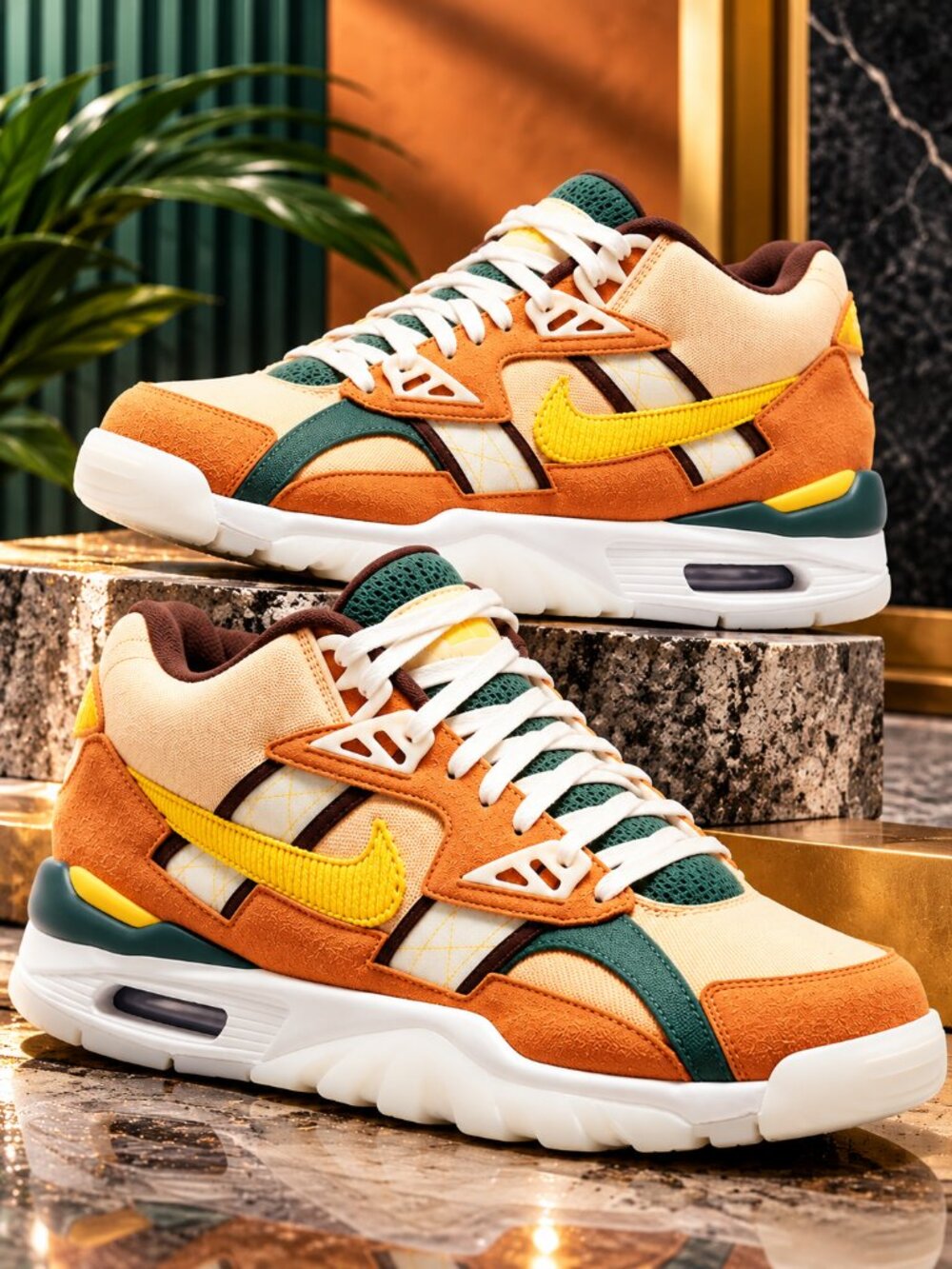 Nike-Air Trainer SC High 'Pollen Cider' Men's Shoes, Sneakers Size: 7.5